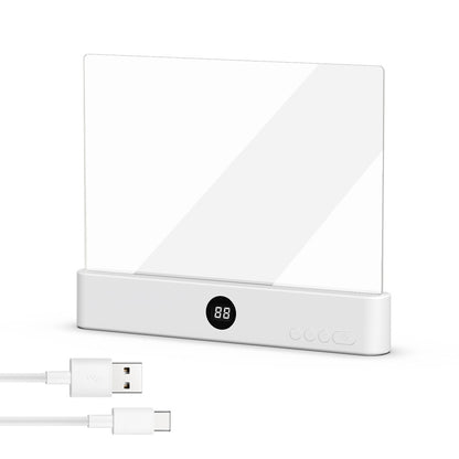 Adjustable LED Reading Lamp with Stepless Dimming