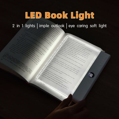 Adjustable LED Reading Lamp with Stepless Dimming