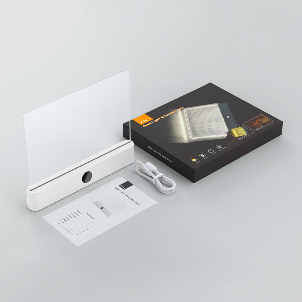 Adjustable LED Reading Lamp with Stepless Dimming