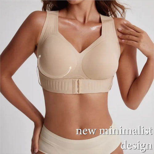 Seamless Posture Support Sports Bra for Women